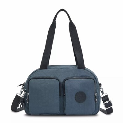 Bandolera Kipling Cool Defea Mujer Azul Marino Gris | YOAU-49806