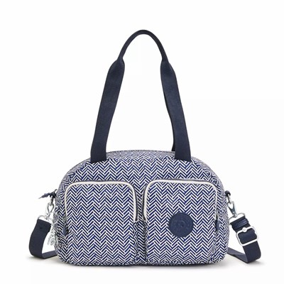 Bandolera Kipling Cool Defea Printed Mujer Azules | JMHP-90137