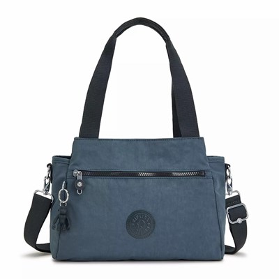 Bandolera Kipling Elysia Mujer Azul Marino Gris | KNJQ-43628