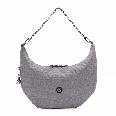 Bandolera Kipling Hania Mujer Gris | QXMR-51308