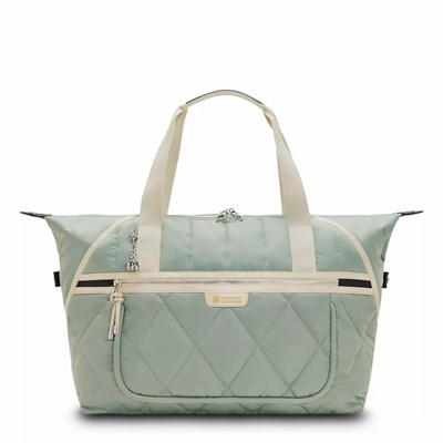 Bolsa Gimnasio Kipling Art Medium Mujer Verde Oliva | TEMS-15736