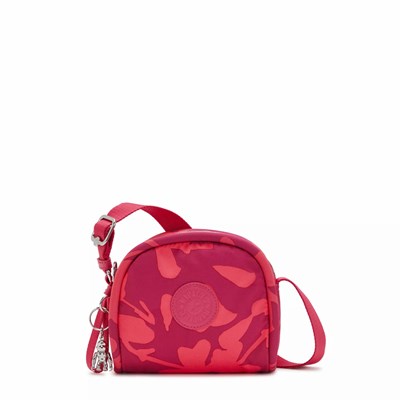 Bolsos Cruzados Kipling Jesper Printed Mujer Coral | INBA-95641