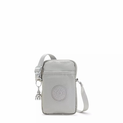 Mini Bolsos Kipling Tally Metallic Mujer Metal Claro | IMFJ-45382