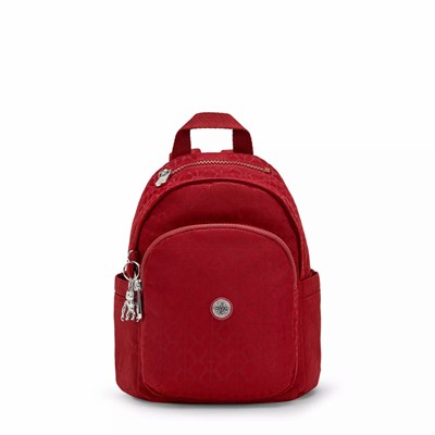 Mini Mochilas Kipling Delia Mujer Rojas | PKQM-86340