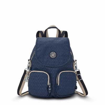 Mini Mochilas Kipling Firefly Up Convertible Printed Mujer Azules | VJZQ-34126