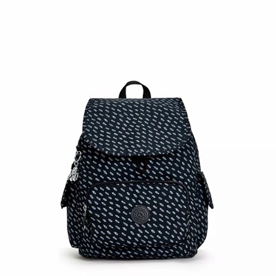 Mochilas De Moda Kipling City Pack Small Printed Mujer Gris | VRCB-21683