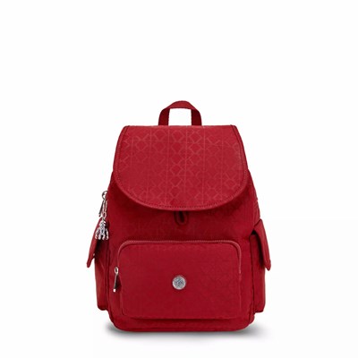 Mochilas De Viaje Kipling City Pack Small Mujer Rojas | TOIA-68975