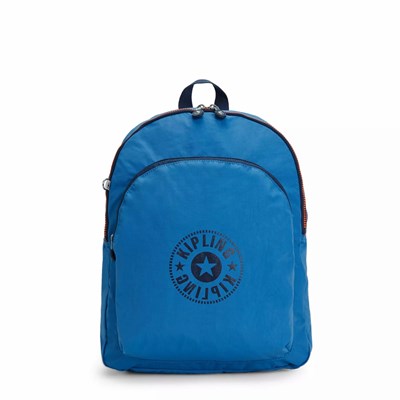 Mochilas Grandes Kipling Curtis Large 17" Laptop Mujer Azules | GSHL-25073