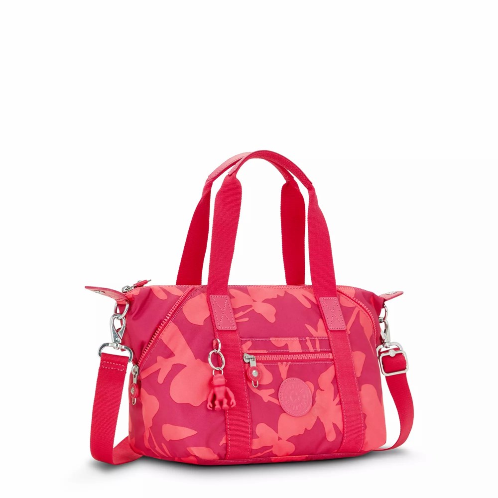 Bandolera Kipling Art Mini Printed Mujer Coral Flores | MEDK-35671