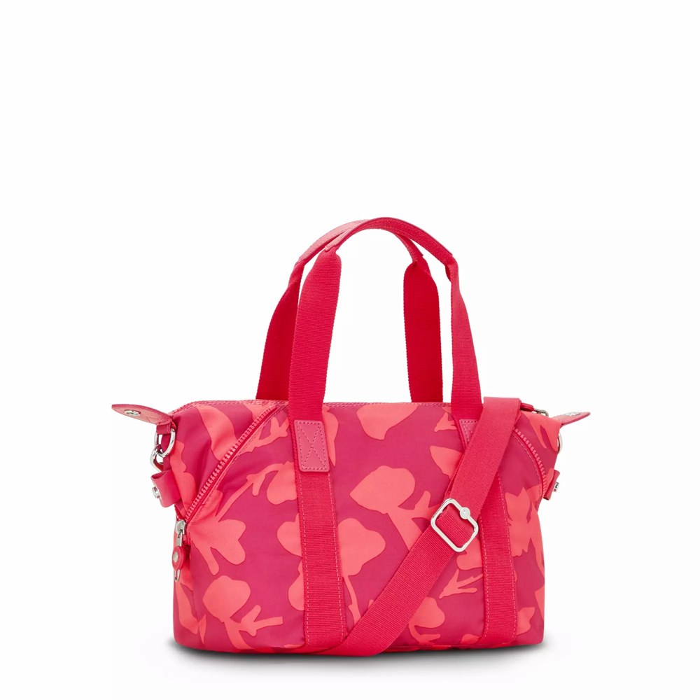 Bandolera Kipling Art Mini Printed Mujer Coral Flores | MEDK-35671