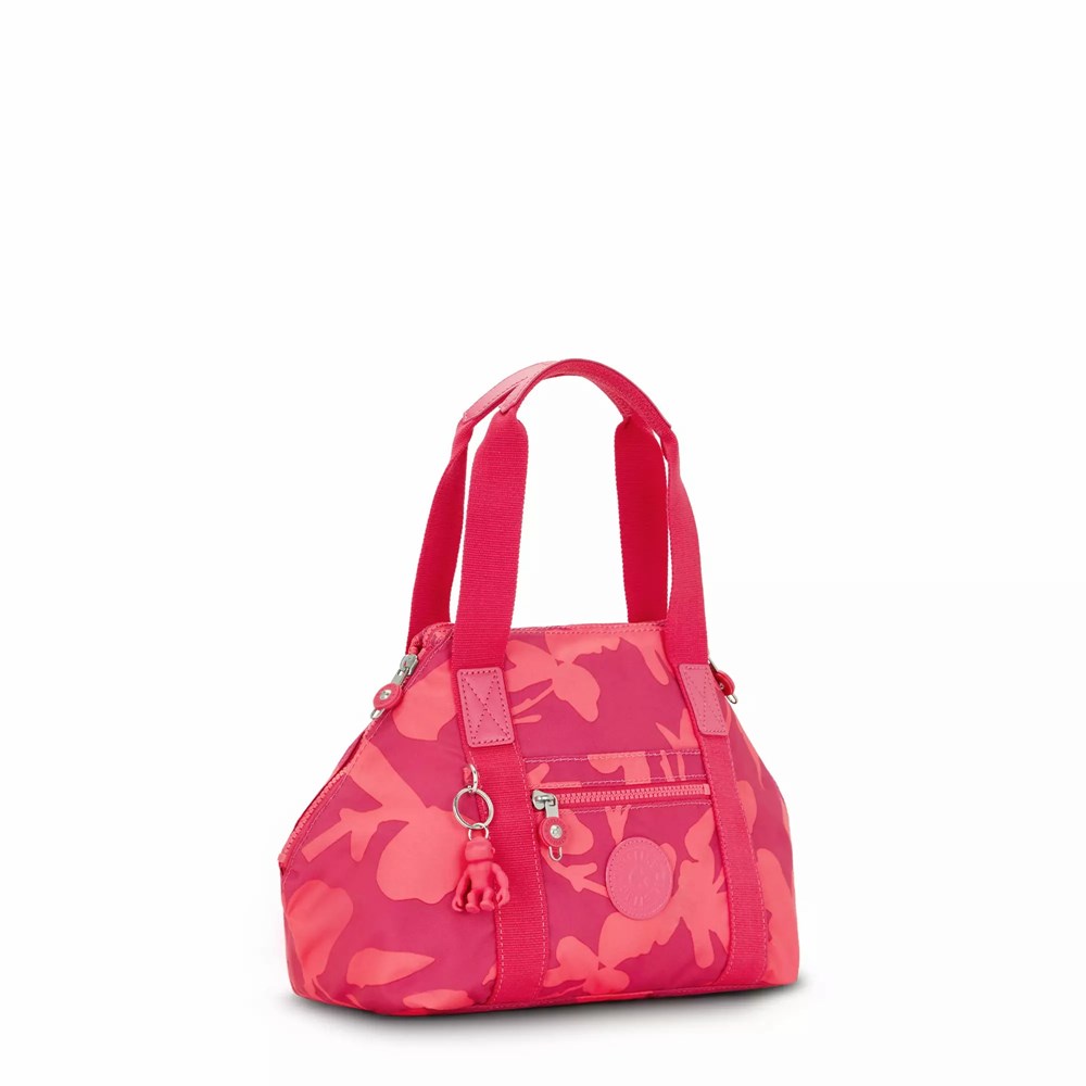 Bandolera Kipling Art Mini Printed Mujer Coral Flores | MEDK-35671