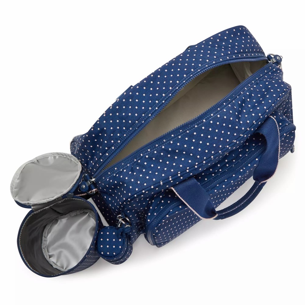 Bandolera Kipling Camama Printed Mujer Azules | VLBN-93271