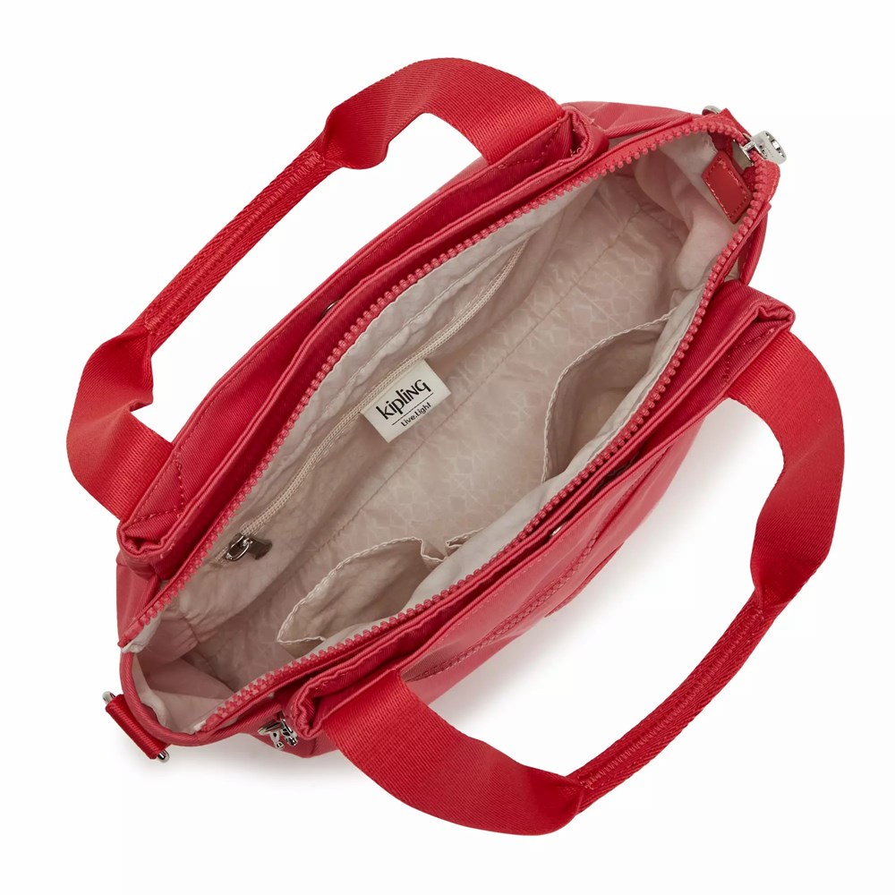 Bandolera Kipling Elysia Mujer Beige Coral | BQTY-87621