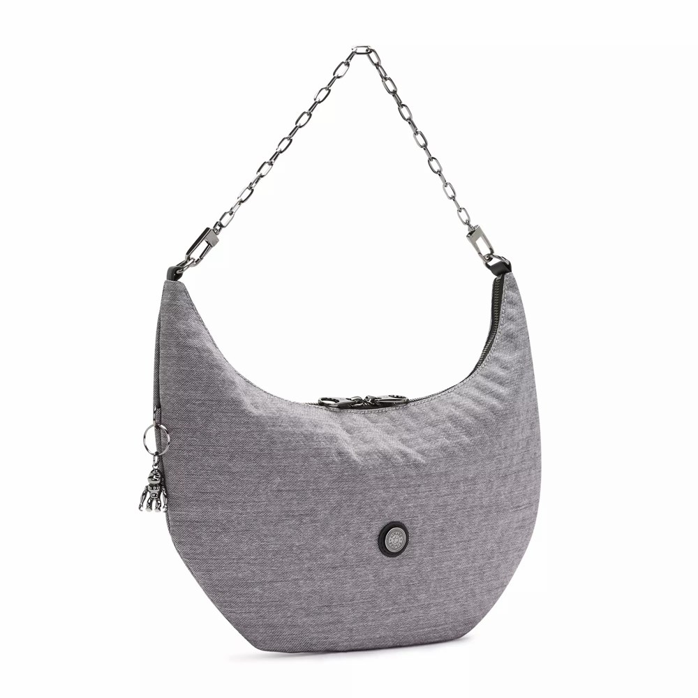 Bandolera Kipling Hania Mujer Gris | QXMR-51308