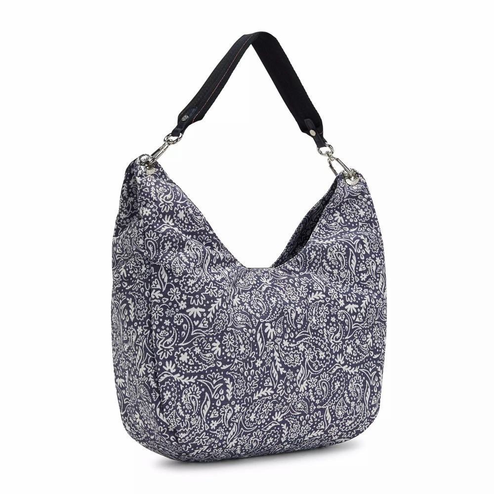 Bandolera Kipling Woodstock Aleksy Medium Mujer Gris | HCPU-31650