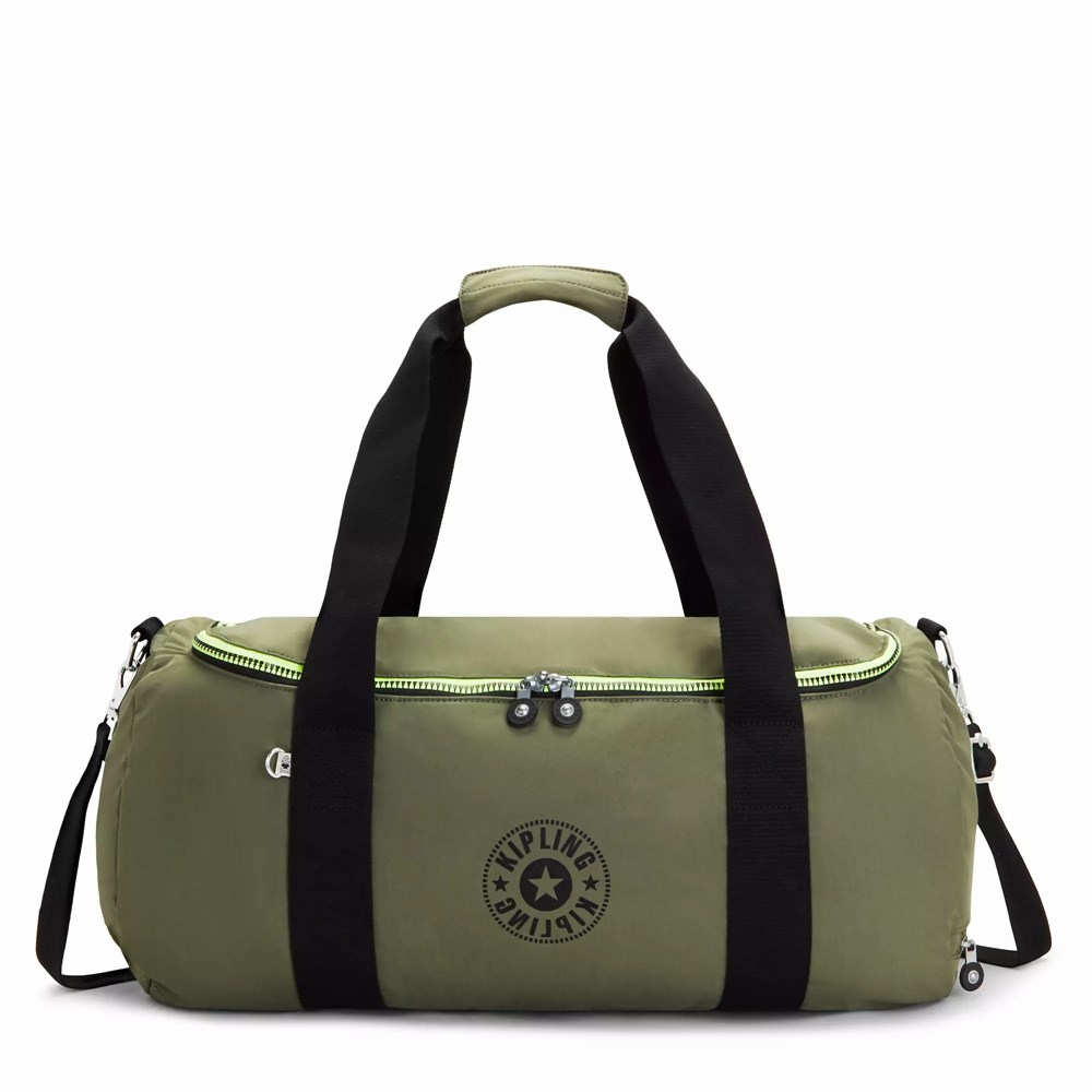 Bolsa Gimnasio Kipling Argus Small Mujer Gris | LETI-52896