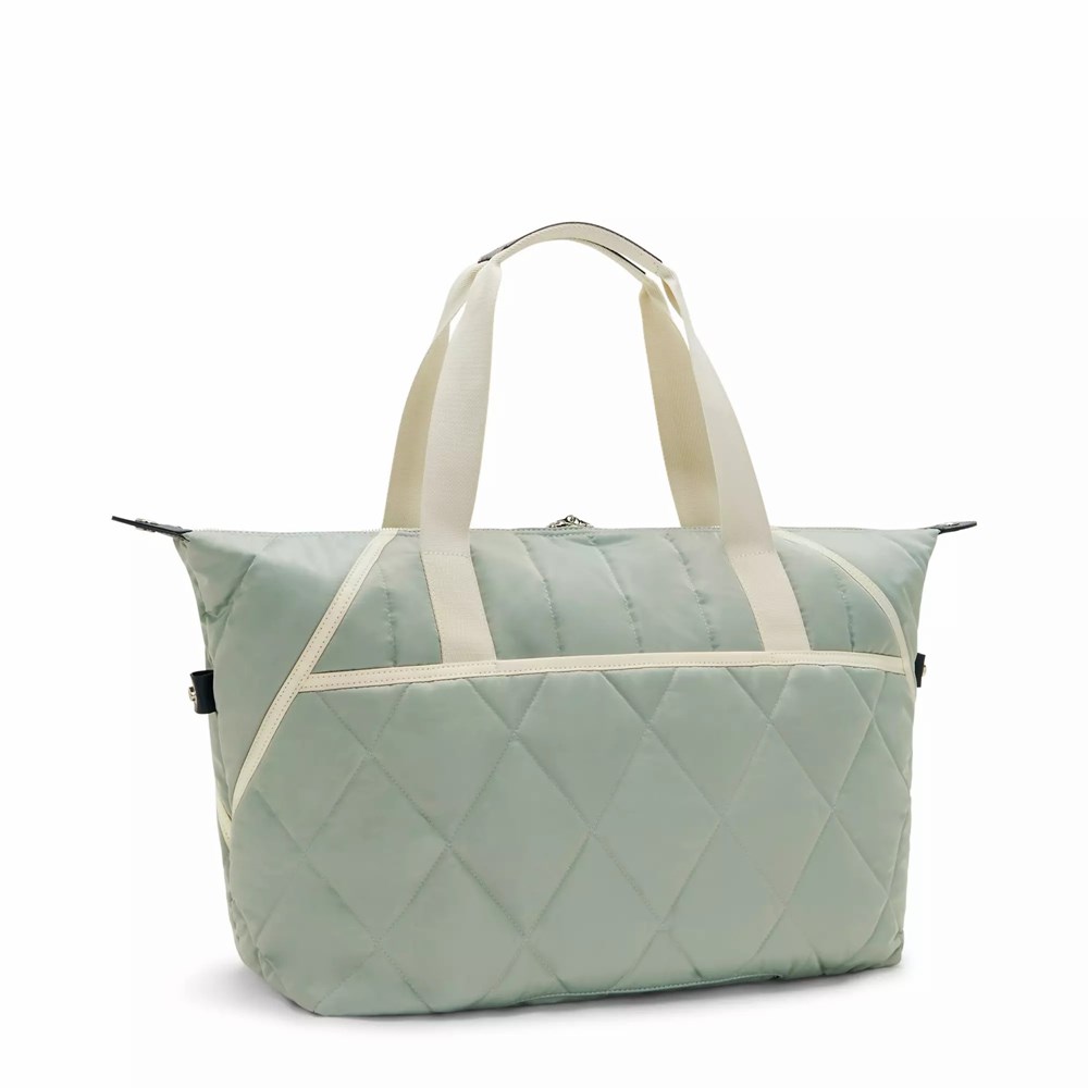 Bolsa Gimnasio Kipling Art Medium Mujer Verde Oliva | TEMS-15736