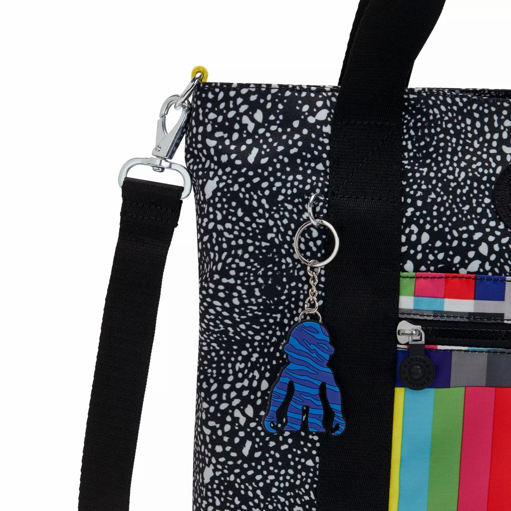 Bolsa Gimnasio Kipling Done That MTV Mujer Gris | JXNE-03128