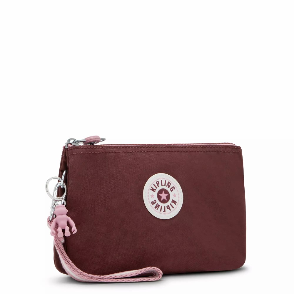 Bolsas De Viaje Kipling Creativity Extra Large Wristlet Mujer Gris | KTFY-41506