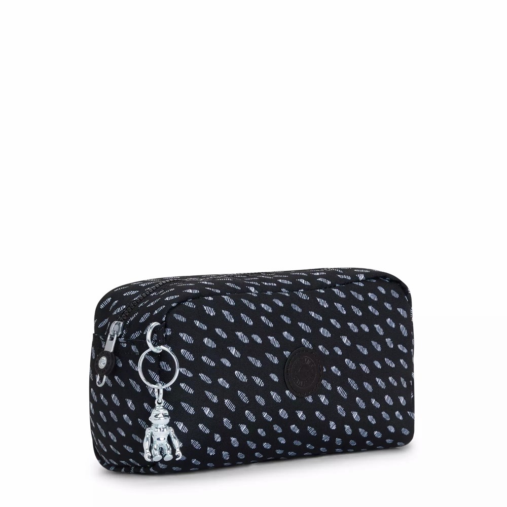 Bolsas De Viaje Kipling Gleam Printed Pouch Mujer Negras | TRQX-15309