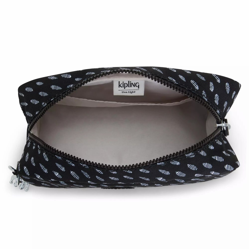 Bolsas De Viaje Kipling Gleam Printed Pouch Mujer Negras | TRQX-15309