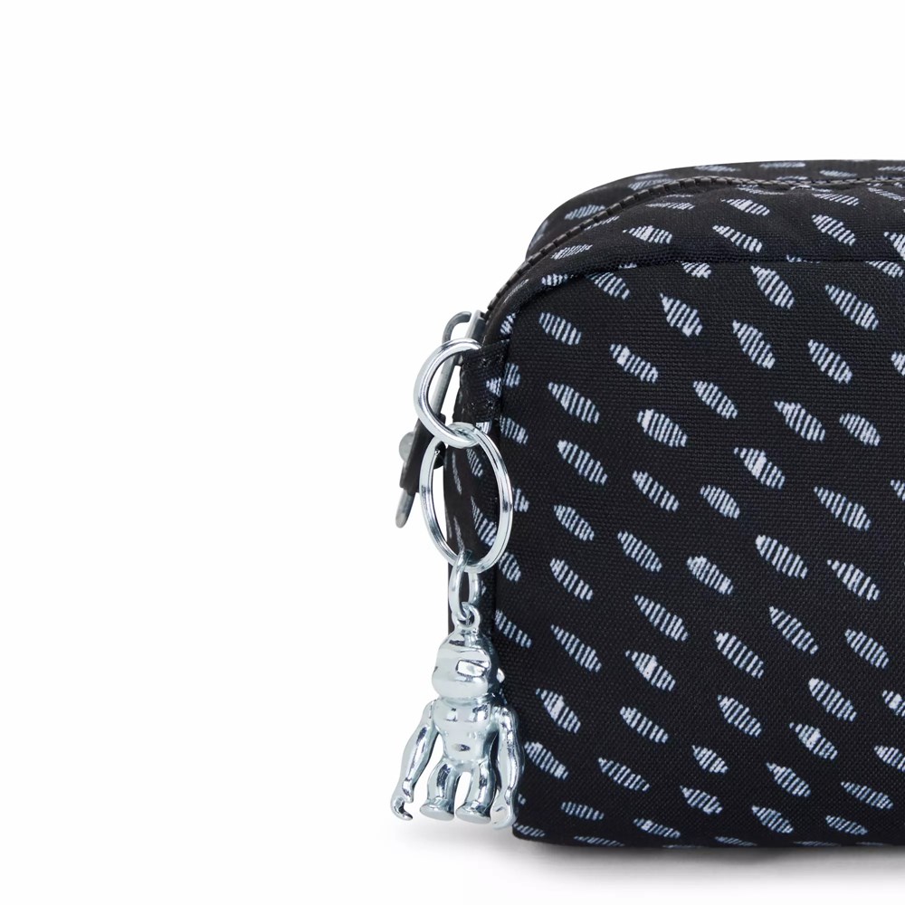 Bolsas De Viaje Kipling Gleam Printed Pouch Mujer Negras | TRQX-15309