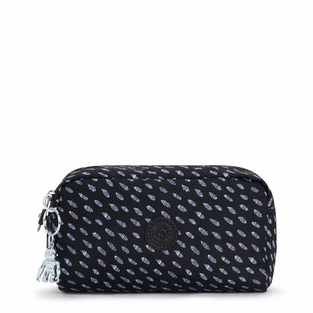 Bolsas De Viaje Kipling Gleam Printed Pouch Mujer Negras | TRQX-15309