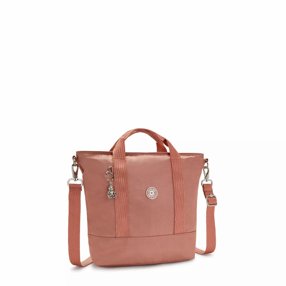 Bolso Tote Kipling Angel Mujer Rosas | PLRA-94357