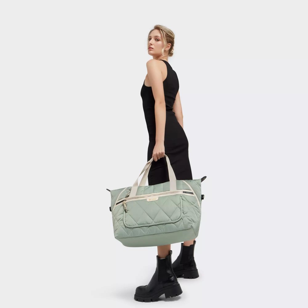 Bolso Tote Kipling Art Medium Mujer Verde Oliva | IAPM-41895