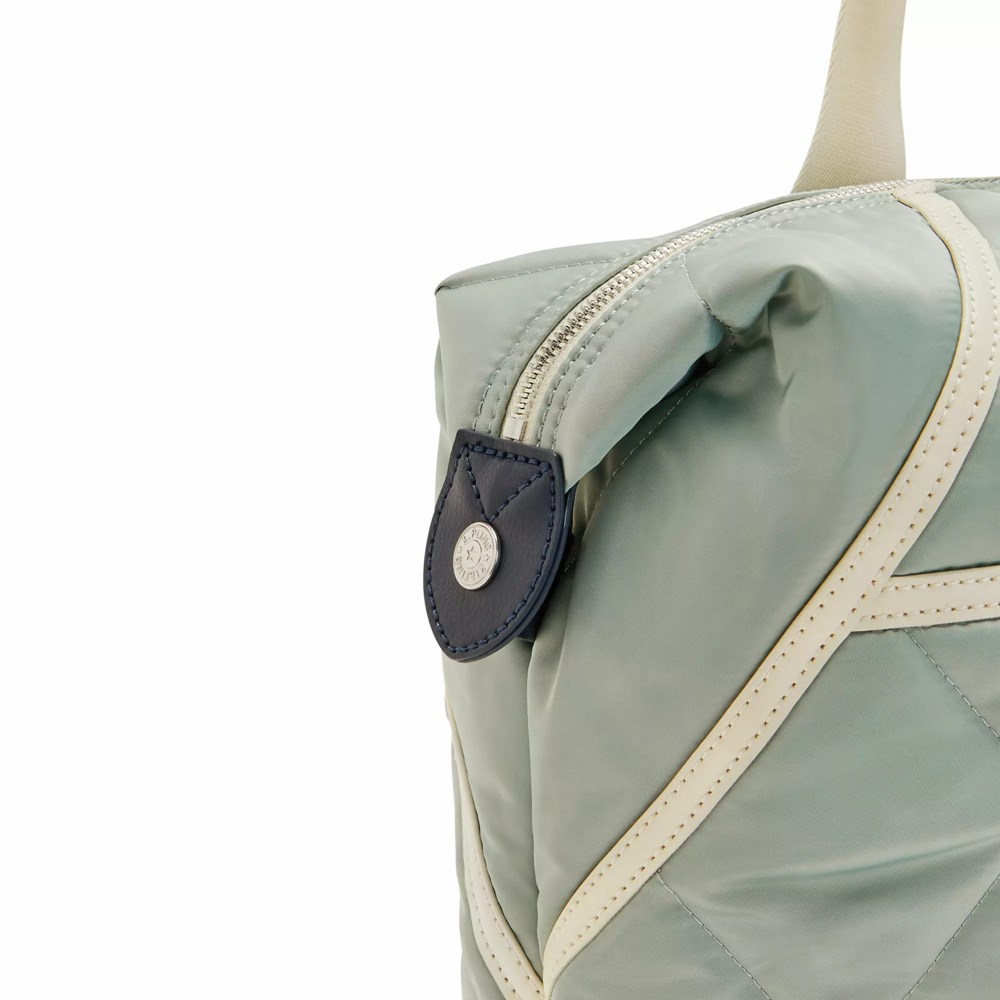 Bolso Tote Kipling Art Medium Mujer Verde Oliva | IAPM-41895