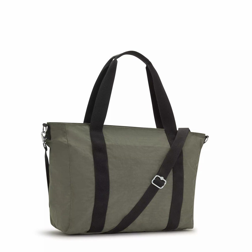 Bolso Tote Kipling Asseni Mujer Verde | IGFA-15843