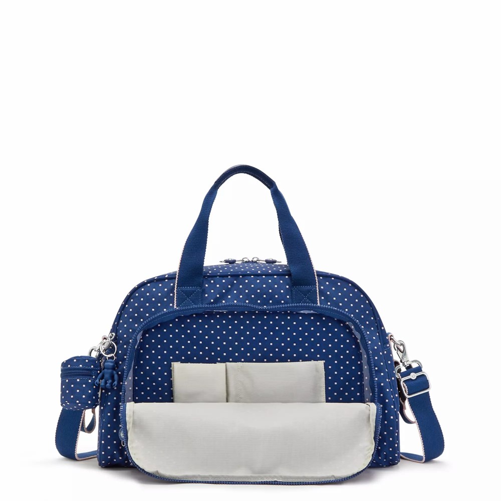 Bolso Tote Kipling Camama Printed Mujer Azules | ZFWX-87405