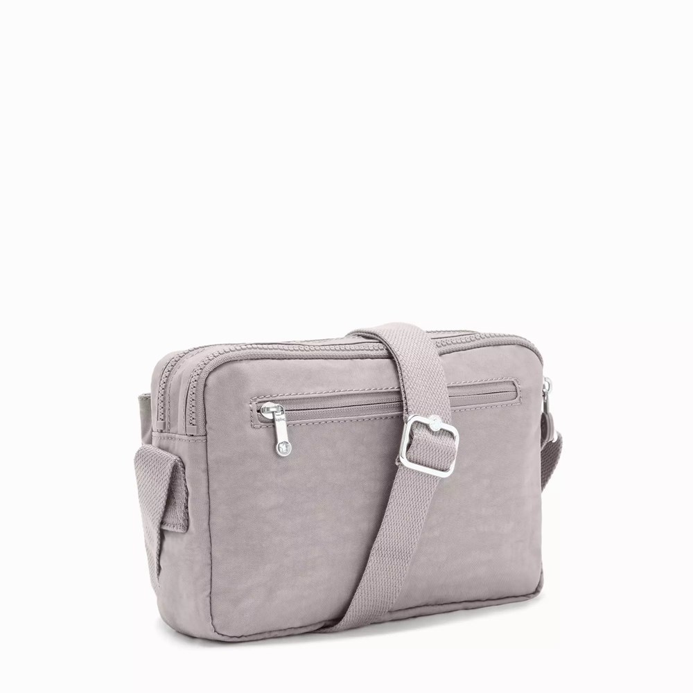 Bolsos Cruzados Kipling Abanu Medium Mujer Gris | ZWAM-37841