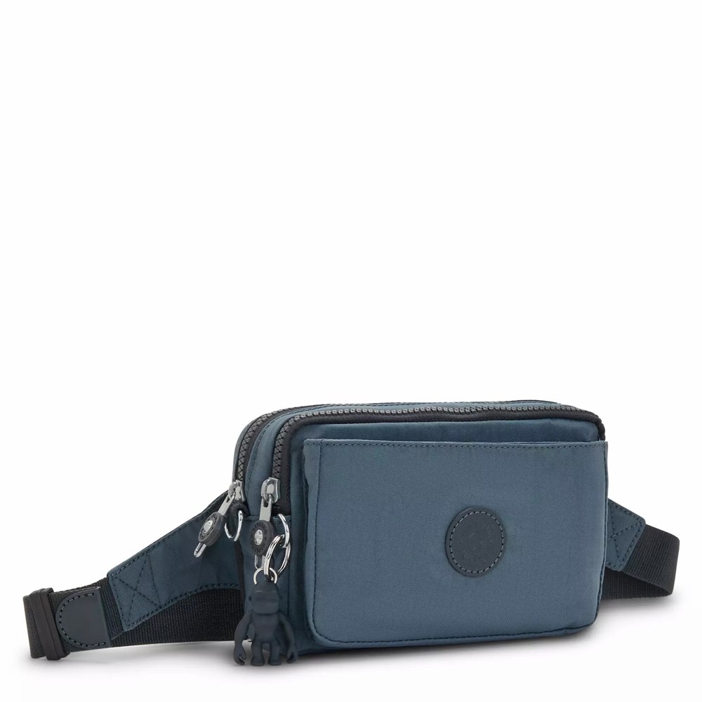 Bolsos Cruzados Kipling Abanu Multi Convertible Mujer Azul Marino Gris | JIVO-07514