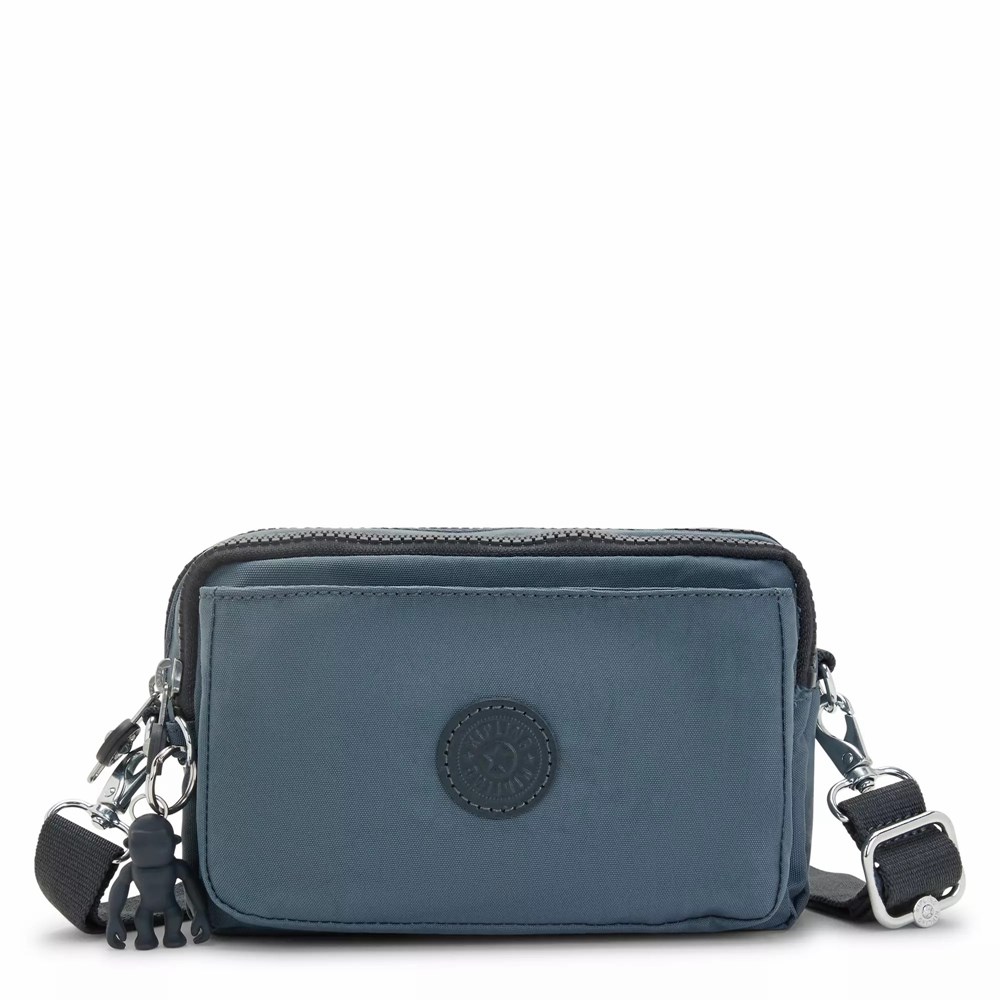 Bolsos Cruzados Kipling Abanu Multi Convertible Mujer Azul Marino Gris | JIVO-07514