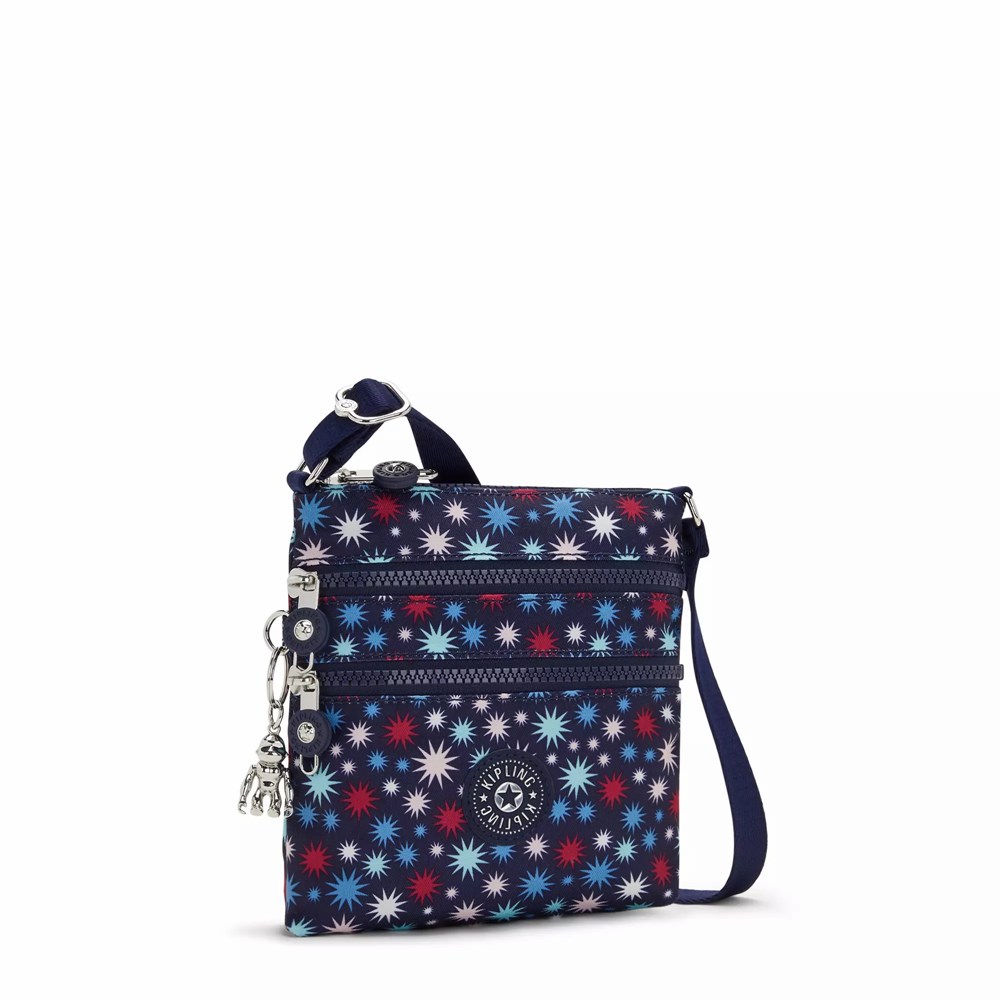 Bolsos Cruzados Kipling Alvar Extra Small Printed Mujer Negras | NCOB-15463