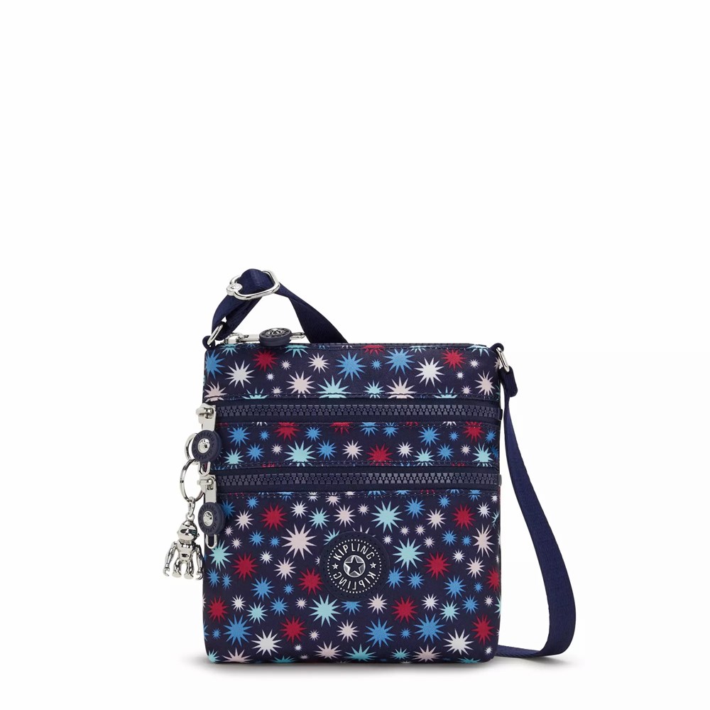 Bolsos Cruzados Kipling Alvar Extra Small Printed Mujer Negras | NCOB-15463