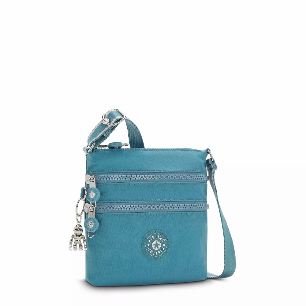 Bolsos Cruzados Kipling Alvar Extra Small Mujer Turquesa | SDJP-86572