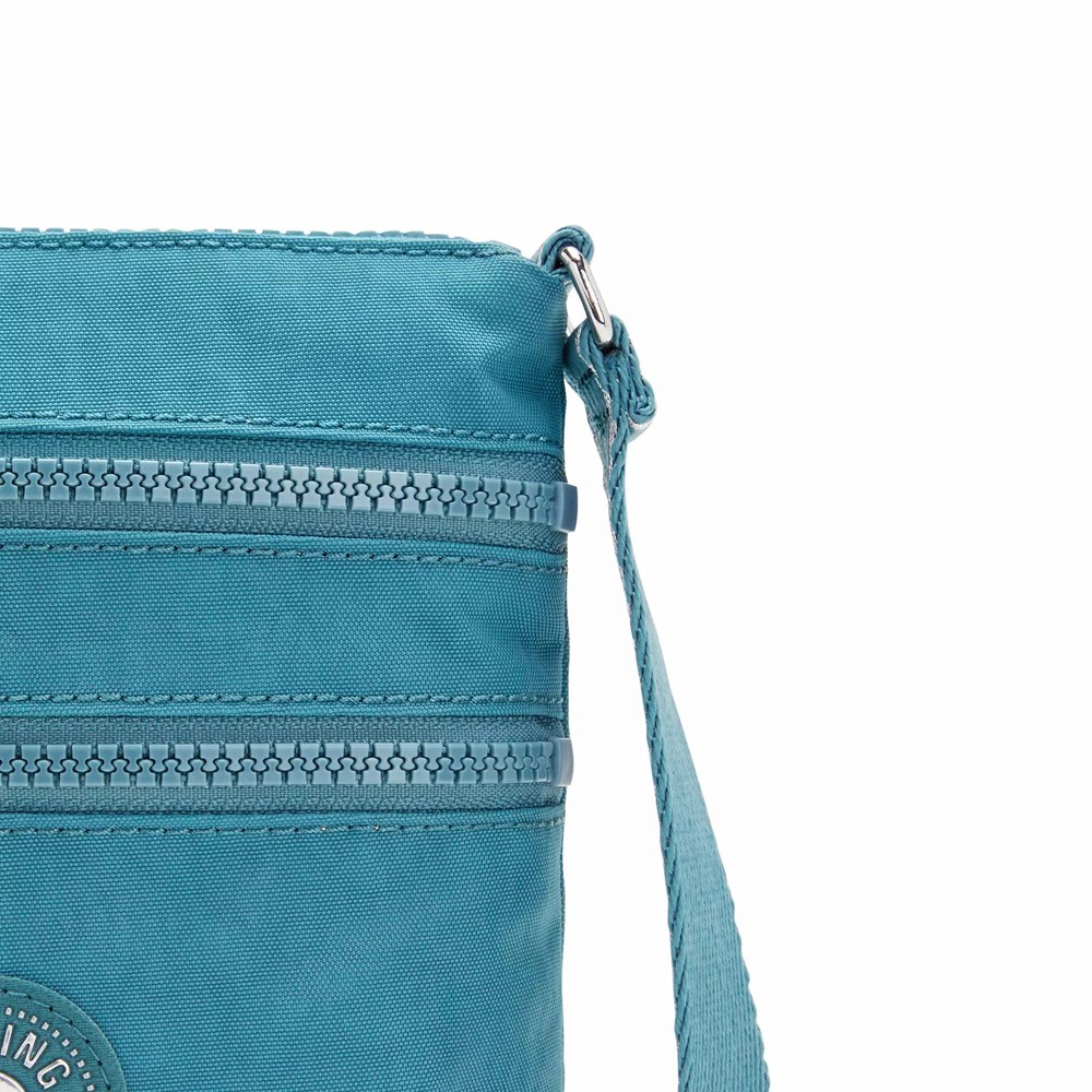 Bolsos Cruzados Kipling Alvar Extra Small Mujer Turquesa | SDJP-86572