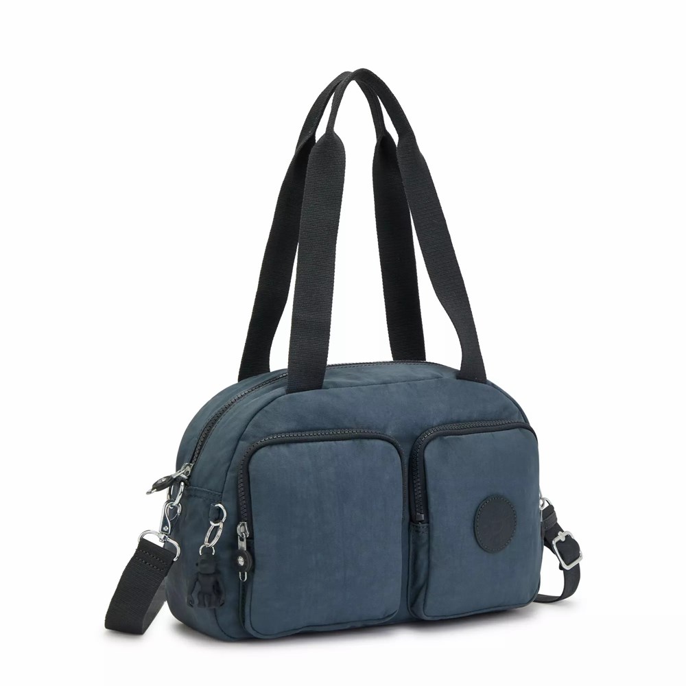 Bolsos Cruzados Kipling Cool Defea Mujer Azul Marino Gris | XUWB-42356