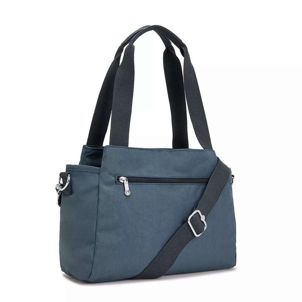 Bolsos Cruzados Kipling Elysia Mujer Azul Marino Gris | THSW-69745