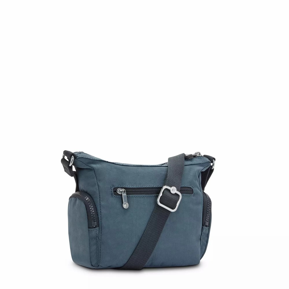 Bolsos Cruzados Kipling Gabbie Mini Mujer Azul Marino Gris | FDIO-50423