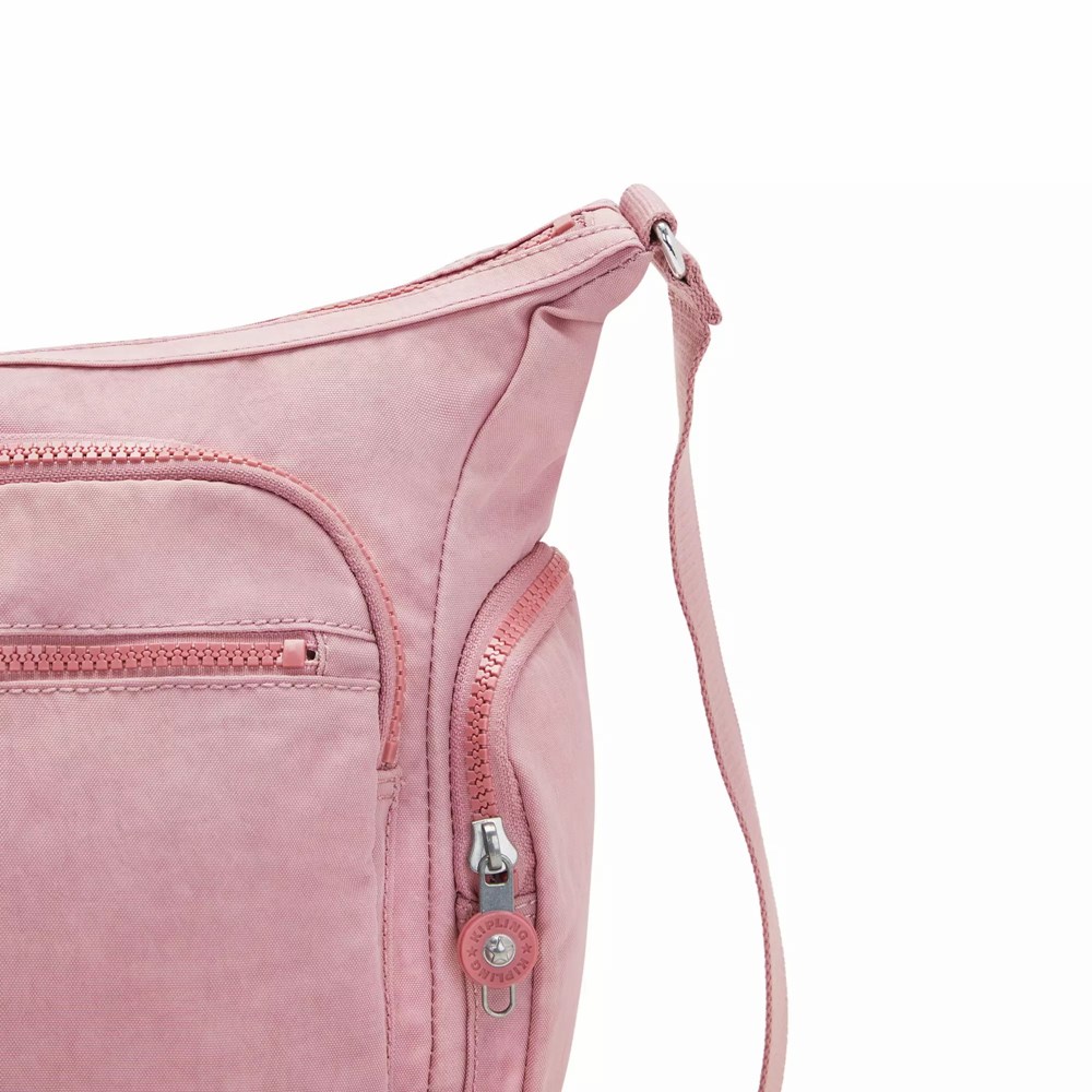 Bolsos Cruzados Kipling Gabbie Mujer Lavanda Rosas | QPYD-48975