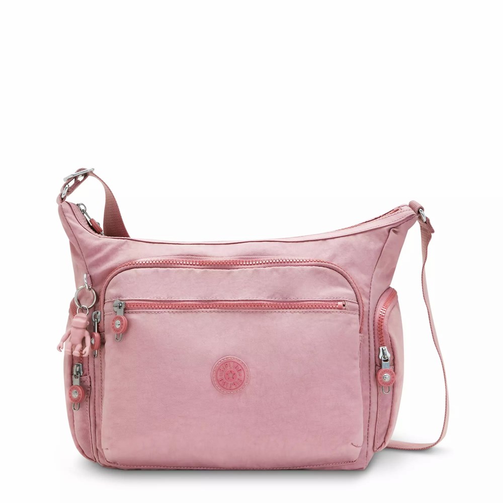 Bolsos Cruzados Kipling Gabbie Mujer Lavanda Rosas | QPYD-48975