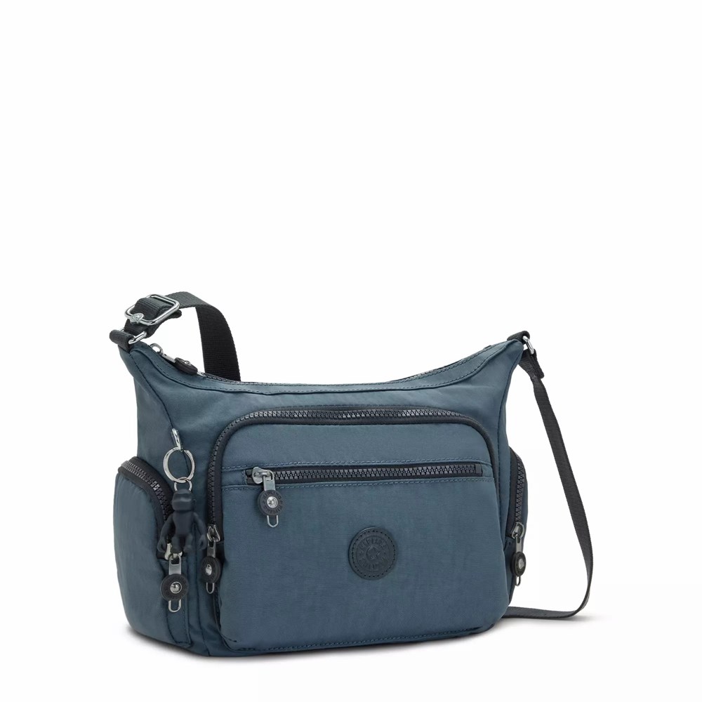 Bolsos Cruzados Kipling Gabbie Small Mujer Azul Marino Gris | NTVE-68320