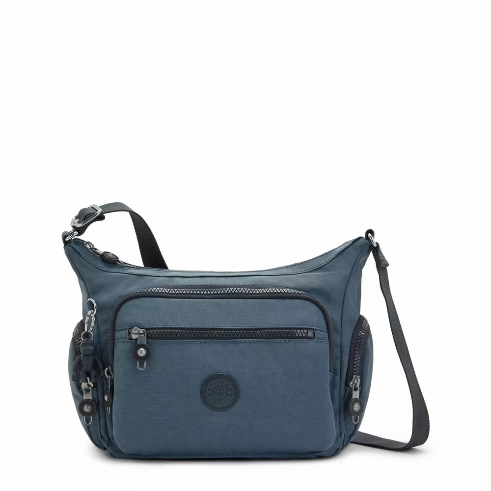 Bolsos Cruzados Kipling Gabbie Small Mujer Azul Marino Gris | NTVE-68320