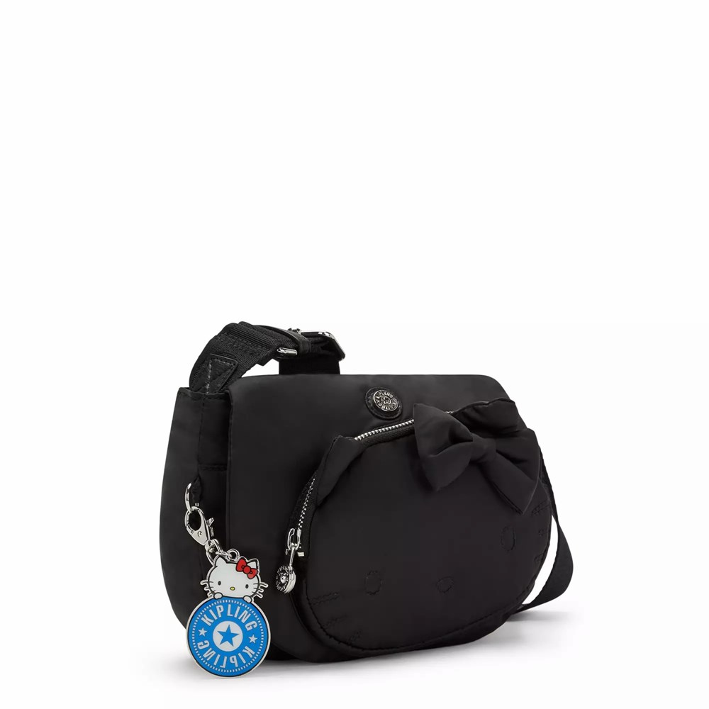 Bolsos Cruzados Kipling Hello Kitty Ryanne Mujer Gris | QSUM-69580