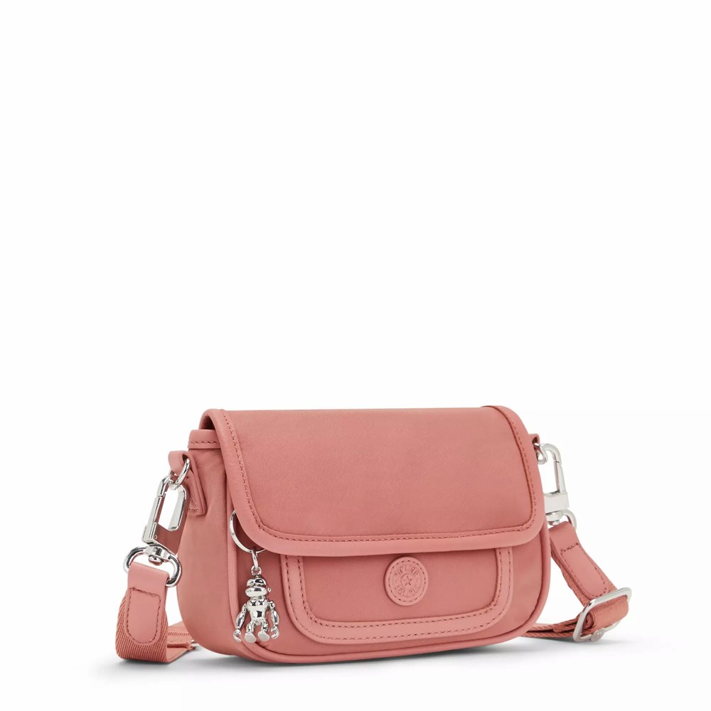 Bolsos Cruzados Kipling Inaki Small Mujer Rosas | JTKB-74692