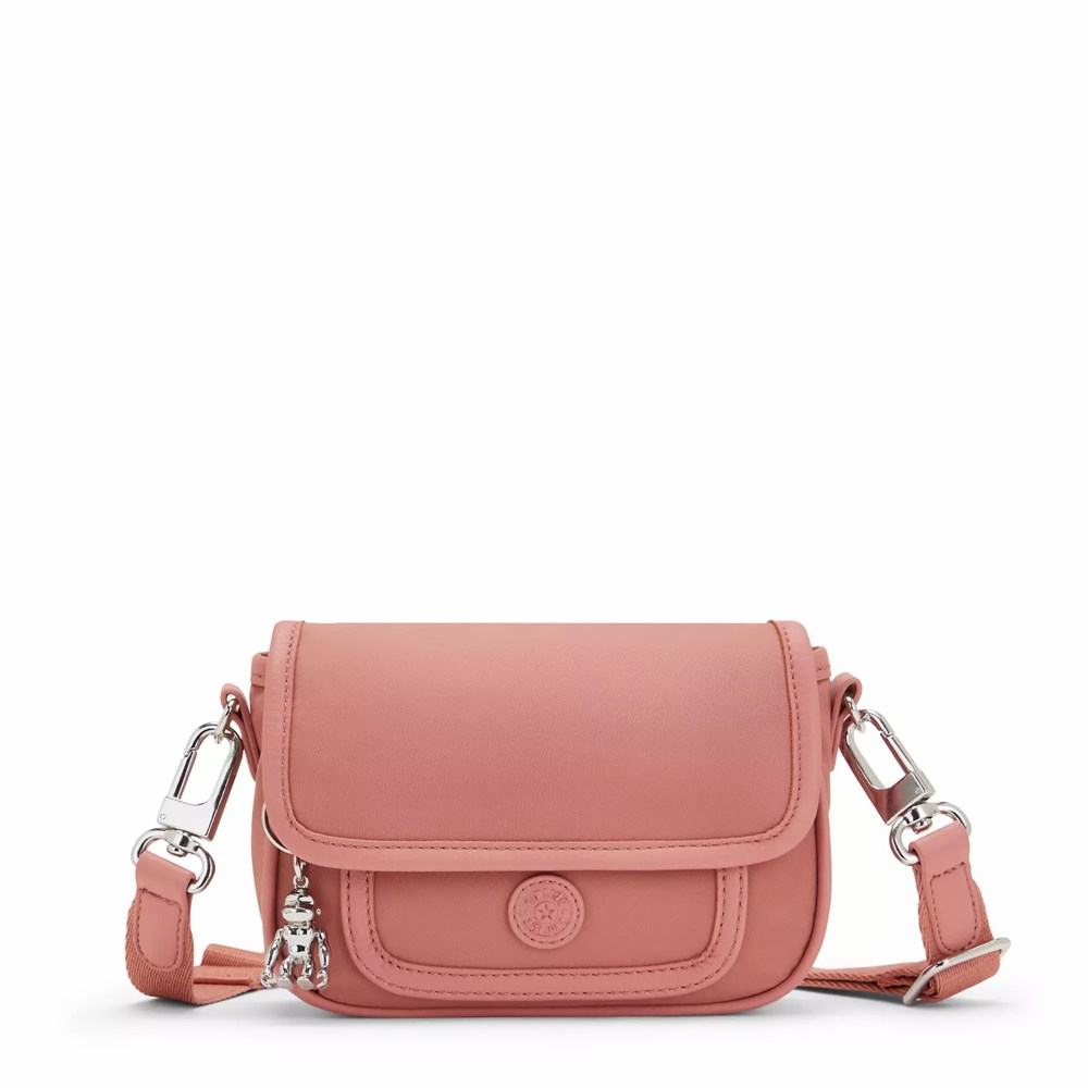 Bolsos Cruzados Kipling Inaki Small Mujer Rosas | JTKB-74692