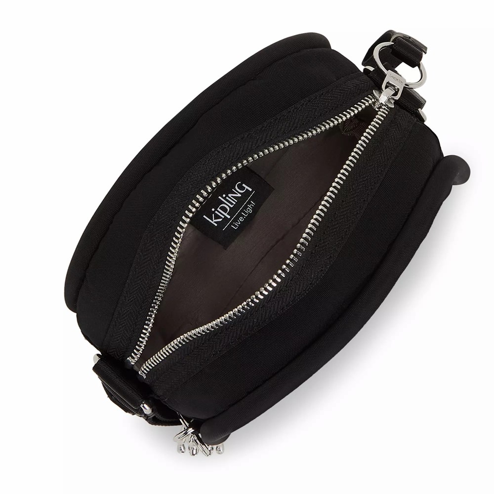 Bolsos Cruzados Kipling Jesper Mujer Negras | NEKP-10748